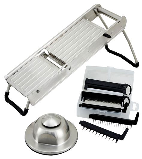 Mandoline Slicer Set With Stainless Steel Hand Guard - LionsDeal