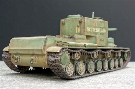 Sherman M4A4 75mm & Soviet Super Heavy Tank KV-5 - FineScale Modeler - Essential magazine for ...