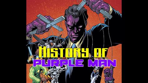 History of The Purple Man (Zebediah Killgrave) | Exploring Comics - YouTube