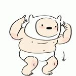 Baby Finn Dance - Adventure Time With Finn and Jake Icon (32924270 ...