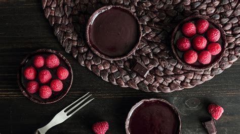 1920x1080 Cake Chocolate Raspberry Dessert Fork Laptop Full HD 1080P HD ...