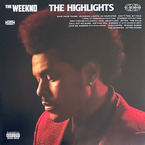 The Weeknd – The Highlights – 2 x Vinyl (Red Sparkle, LP, Compilation, Limited Edition), 2021 ...