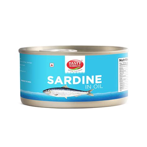 Sardine in Oil 185g – Tasty Nibbles