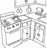 Stove Coloring Pages Sketch Page sketch template