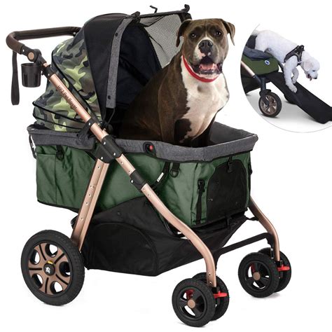 15 Pet Stroller and Wagon Options for Large Dogs (up to 300 lbs!) - Hey, Djangles.