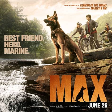 Max poster #2 - 2015 | Max movie, Dog movies, Movie in the park