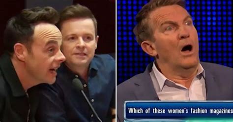 The Chase's Bradley Walsh left gobsmacked after Ant and Dec's explosive prank - but viewers aren ...