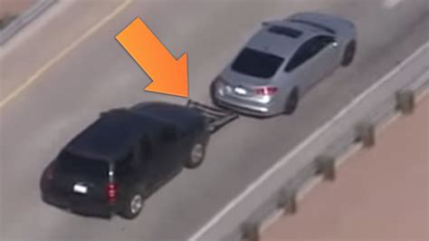 Watch a Grappler Bumper Instantly End a High-Speed Police Chase