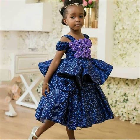 African Girl's Dress/African Children's Dress/Children's Clothes/African Clothing for Kids ...