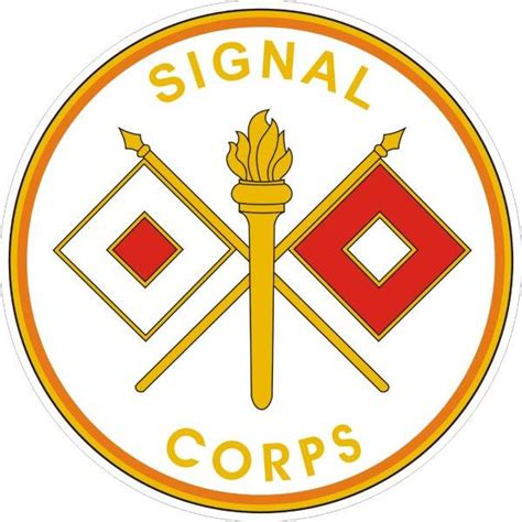 US Army Signal Corps - Military Decals/Bumper Stickers/Labels by Miller ...