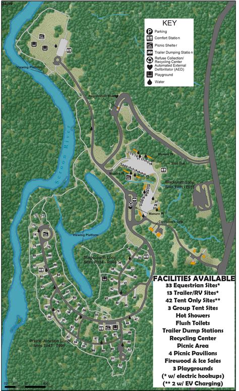 New York Campgrounds Map