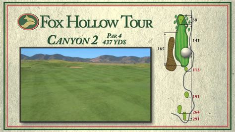 Fox Hollow Golf Course - Canyon Course Tour - YouTube