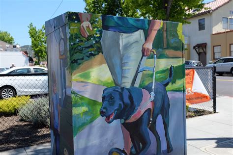 Tales of the City: Downtown San Rafael Utility Box Art Program - San Rafael