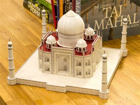 5 Cool Paper Taj Mahal 3d Model - Lvbags Mockup