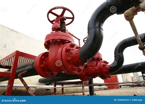 Different Types of Valves and Indicators in the Oil Industry Stock Photo - Image of interior ...