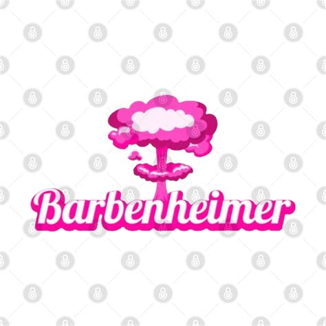 Barbenheimer Logo - Barbenheimer - T-Shirt | TeePublic