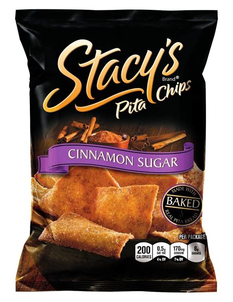 Stacy's Pita Chips, Cinnamon Sugar, 1.5-Ounce Bags (Pack of 24 ...