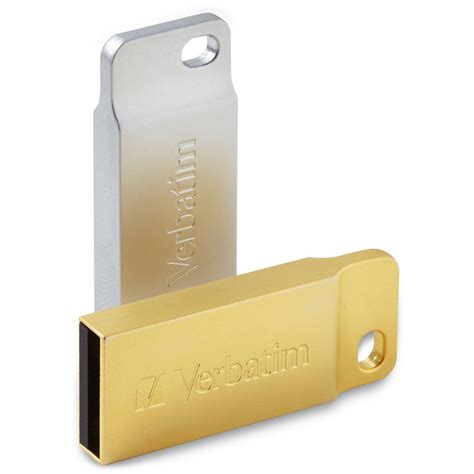 Pen Drive Metal Executive 32 GB USB Type-A 3.2 Gen 1 (3.1 Gen 1) (Dourado) - VERBATIM | Castro ...