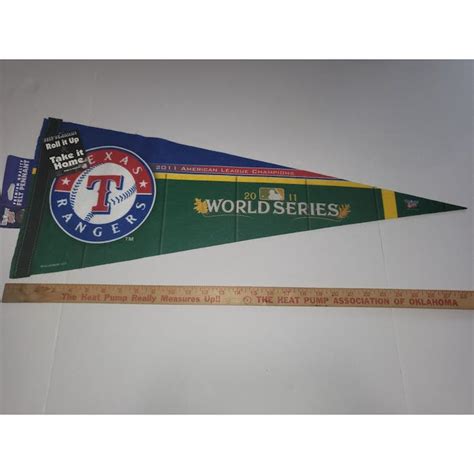 MLB MLB Wincraft Pennant Texas Rangers 2011 World Series NWT | Grailed