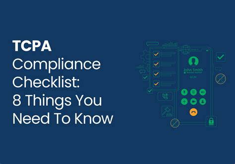 TCPA Compliance Checklist: 8 Things You Need To Know - Aloware