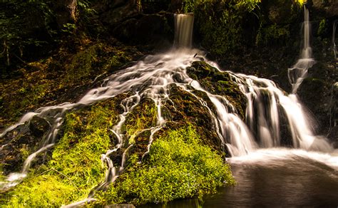 Image Sweden Rottle Jonkoping Nature Waterfalls