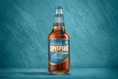 Spitfire beer gets updated label design