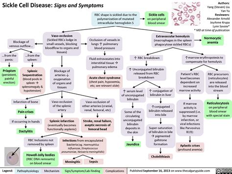 Sickle cell disease: signs and symptoms (calgaryguide.ucalgary.ca). | Medicine | Pinterest ...