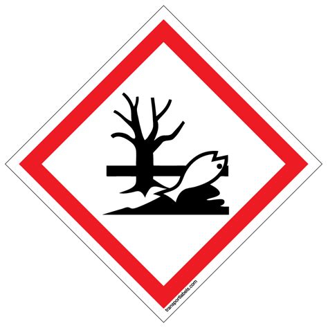 GHS Environmental Toxicity Labels | transportlabels.com