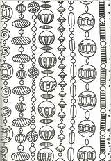 Necklace beads Or Ornament Chain coloring page  Coloring Pages Color sketch template