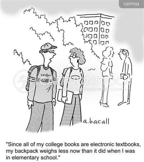 College Book Cartoons and Comics - funny pictures from CartoonStock