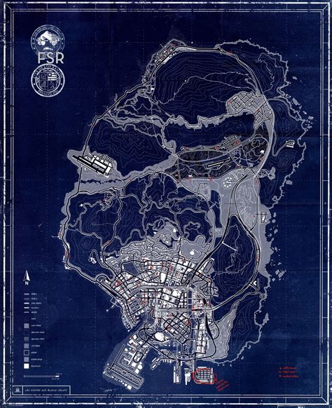 Unveiling The Landscape Of Los Santos: A Comprehensive Guide To The Grand Theft Auto V Atlas Map ...