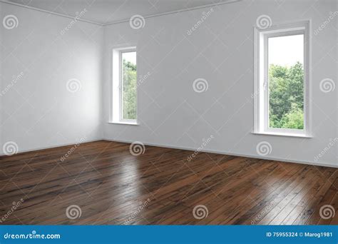 Empty room - apartment stock illustration. Illustration of housing ...