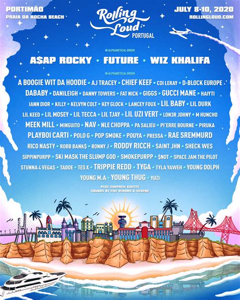 Rolling Loud Portugal Announces Inaugural 2020 Lineup Featuring A$AP Rocky, Future and Wiz ...