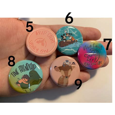 Button pins Disney Disneyland cute Disney stuff Disney | Etsy