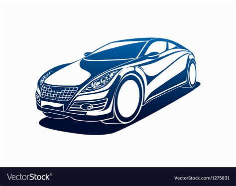 Big automobile Royalty Free Vector Image - VectorStock