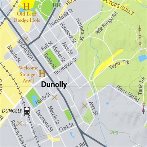 Dunolly - Gold Prospecting Map by Signal Prospecting | Avenza Maps