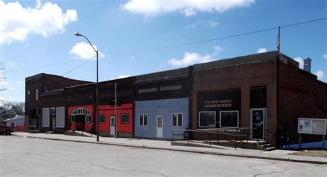 Rhodes, Iowa, Buildings, Main Street, Post Office, Tavern,… | Flickr