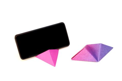 Origami Phone Stand DIY — Gathering Beauty