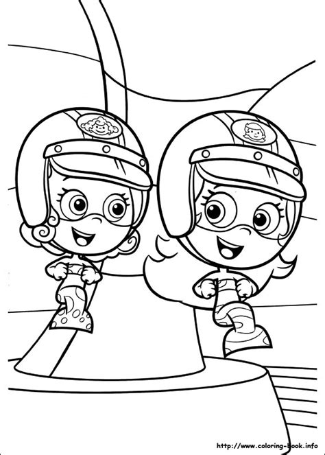 Bubble Guppies Molly Coloring Pages at GetColorings.com | Free printable colorings pages to ...