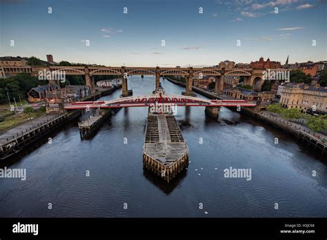 The Swing Bridge is a swing bridge over the River Tyne, England, connecting Newcastle upon Tyne ...