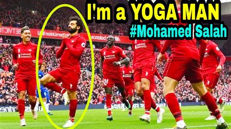 Footballer's Yoga at Football Ground in Football Match || Mohamed Salah ...