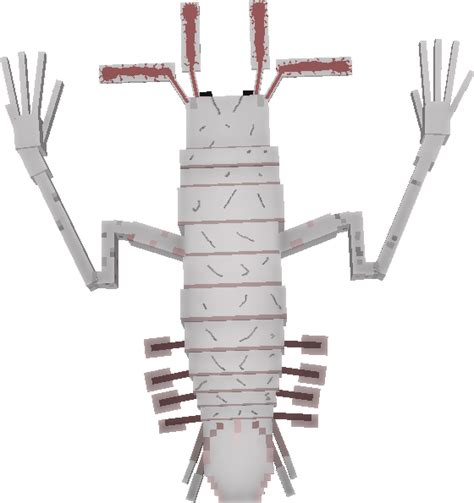 Abyssal Copepod - Minecraft model by Anubis-Clivey on DeviantArt