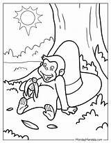 18 Curious George Coloring Pages Free PDF Printables sketch template