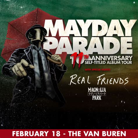 Mayday Parade: 11th Anniversary Self-Titled Album Tour - Atlas Artist Group