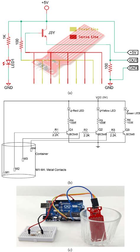 Water Level Sensor Arduino Circuit Diagram – NBKomputer