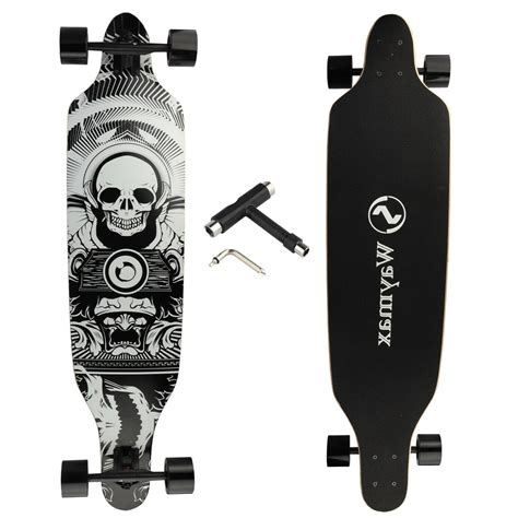 41" Longboard Complete for Hybrid Freestyle Carving Cruising