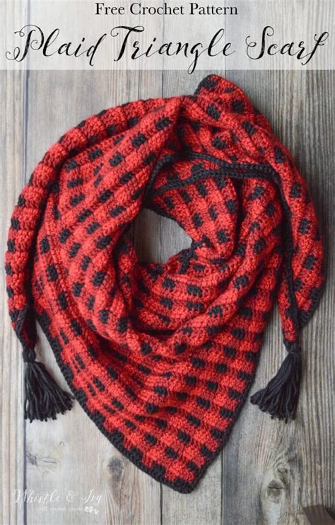 Crochet Plaid Projects: 7 plaid patterns to make - WeCrochet Staff Blog