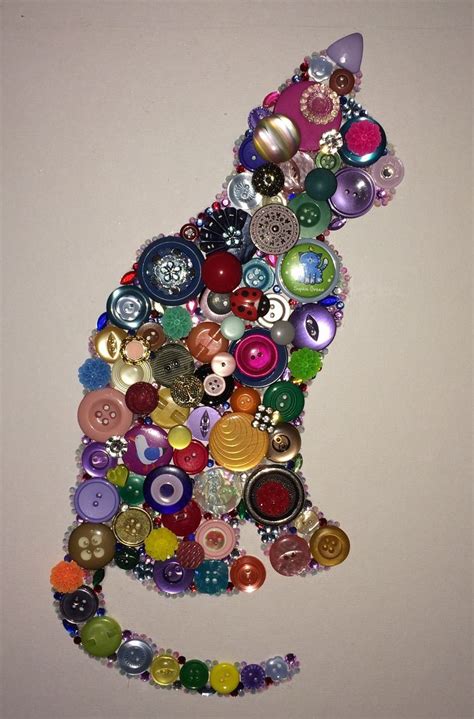 Bricolage avec des boutons, L'art de bijoux, Créations avec boutons