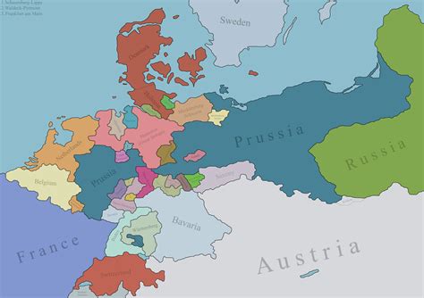 Victoria 3 Map - Germany in 1836 : r/victoria3