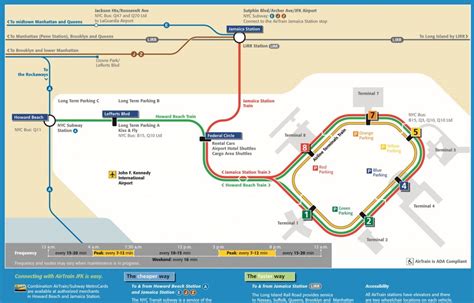 JFK airtrain and subway map - The Travel Women